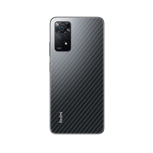 Redmi Note 11 carbon Back Clear Skin Sticker