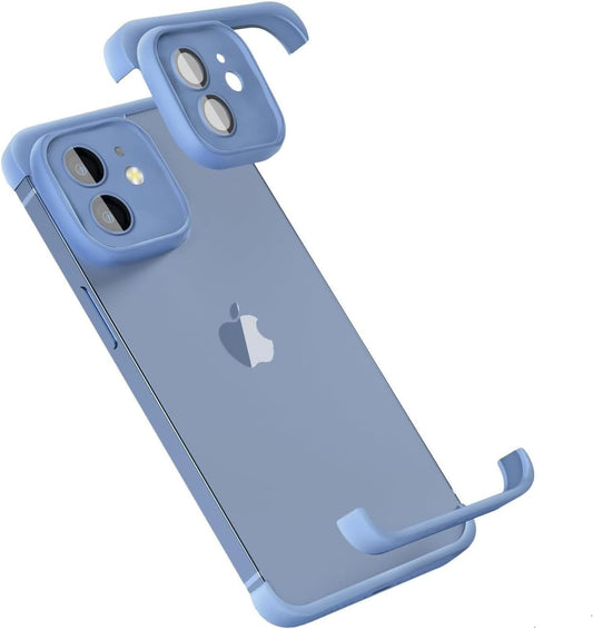 Clip Case Corner Rimless Soft TPU Clip for iPhone 12