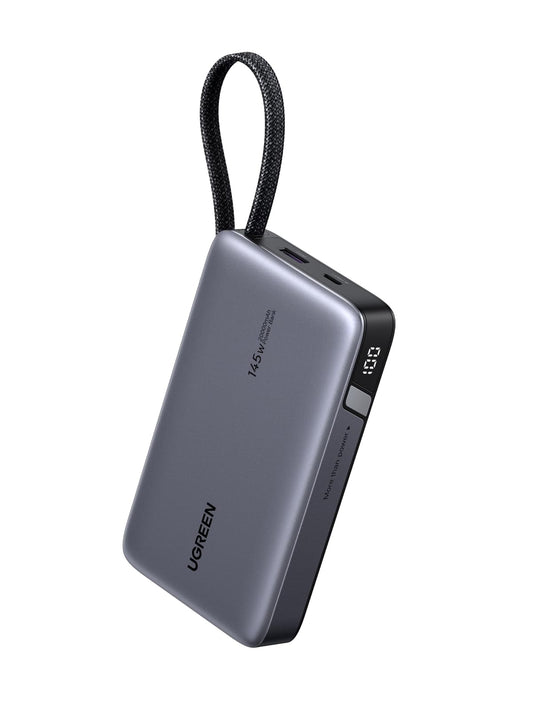 UGREEN 25000mAh 145W Two-way Fast Charging Power Bank – Model PB205 – Portable Fast Charging Battery Pack for Smartphones, Tablets, Laptops and USB-Powered Devices
