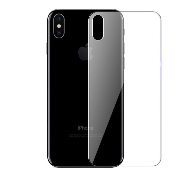 Back Tempered Glass Protector for iPhone X / Xs