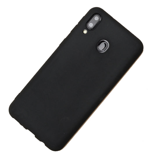 Samsung M20 Silicone back Cover Slim Magic TPU Case Black