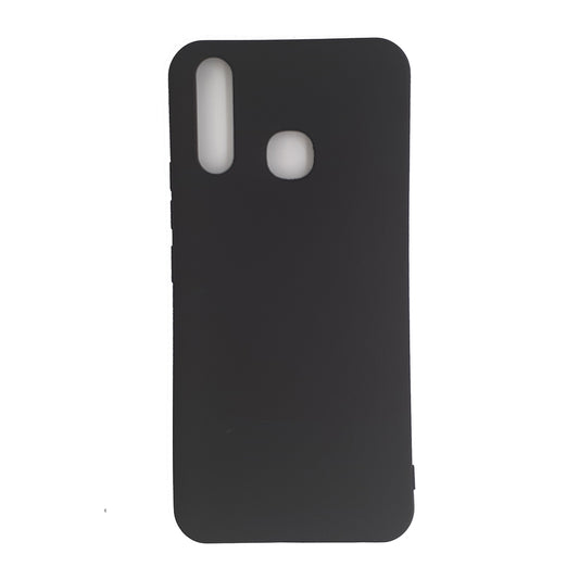 Vivo Y19 Silicone back Cover Slim Magic TPU Case Black