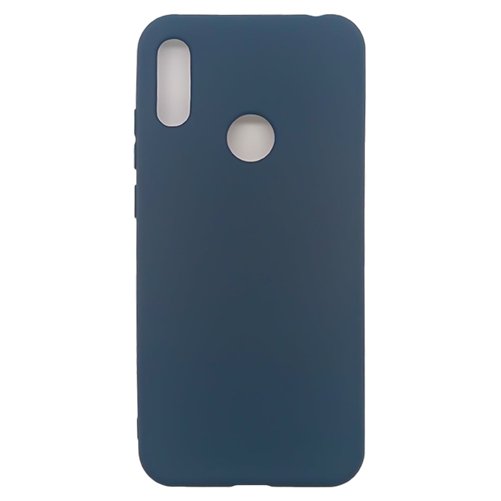 Huawei Y6 Pro 2019 Silicone back Cover Slim Magic TPU Case Blue