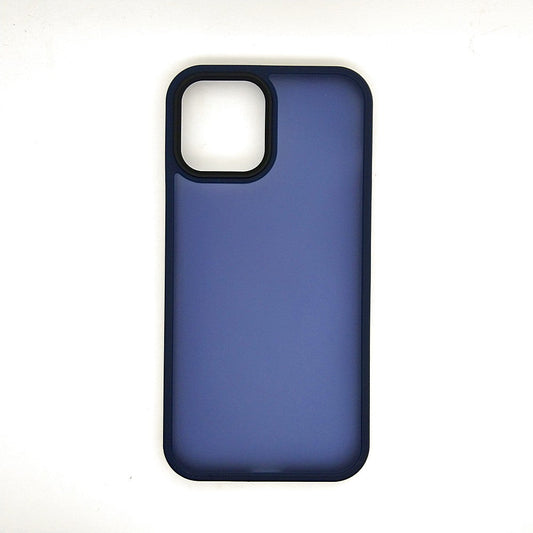 iPhone 12 Pro Luxury Matte Slim Shockproof iPhone Case Blue