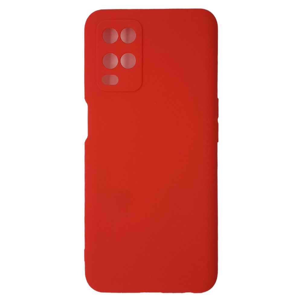 OPPO A54 Silicone back Cover Slim Magic TPU Case Red