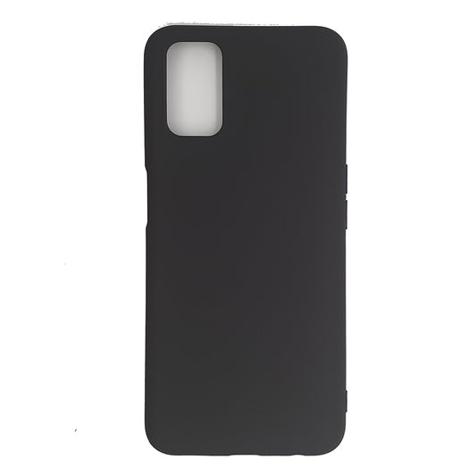 OPPO A52 Silicone back Cover Slim Magic TPU Case Black