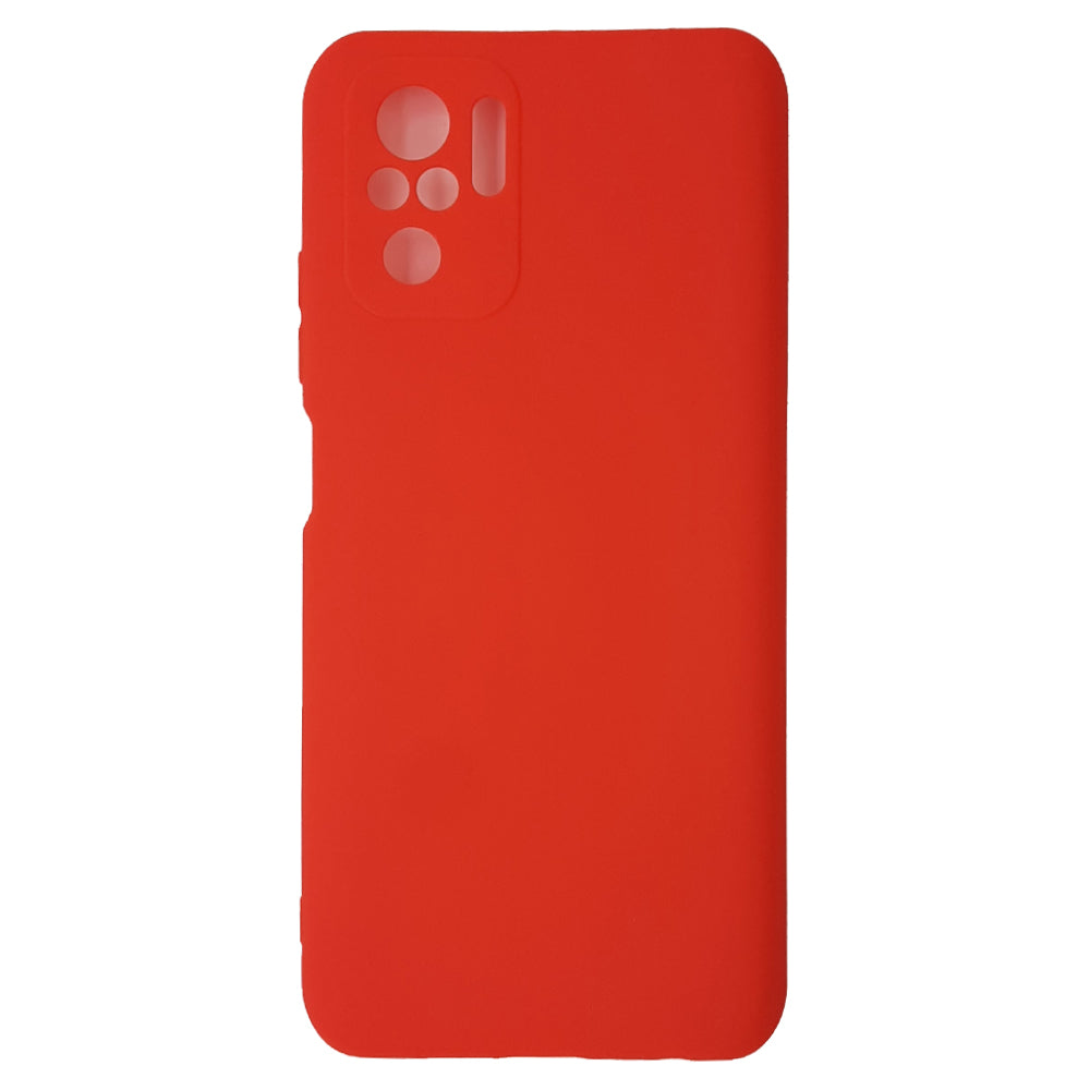 Redmi Note 10 Silicone back Cover Slim Magic TPU Case Red