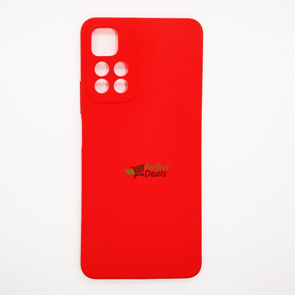 Redmi Note 11 Pro Silicone back Cover Slim Magic TPU Case Red