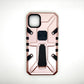 iPhone 11 Pro Max Shockproof Armour Magnet Car holder Military Grade Case Rose