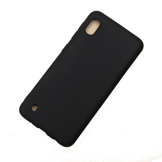 Samsung A10 Silicone back Cover Slim Magic TPU Case Black