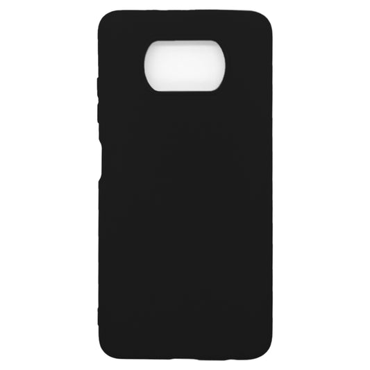 Xiaomi POCO X3 Silicone back Cover Slim Magic TPU Case Black