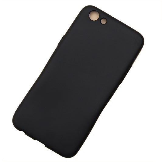 OPPO F3 Silicone back Cover Slim Magic TPU Case Black