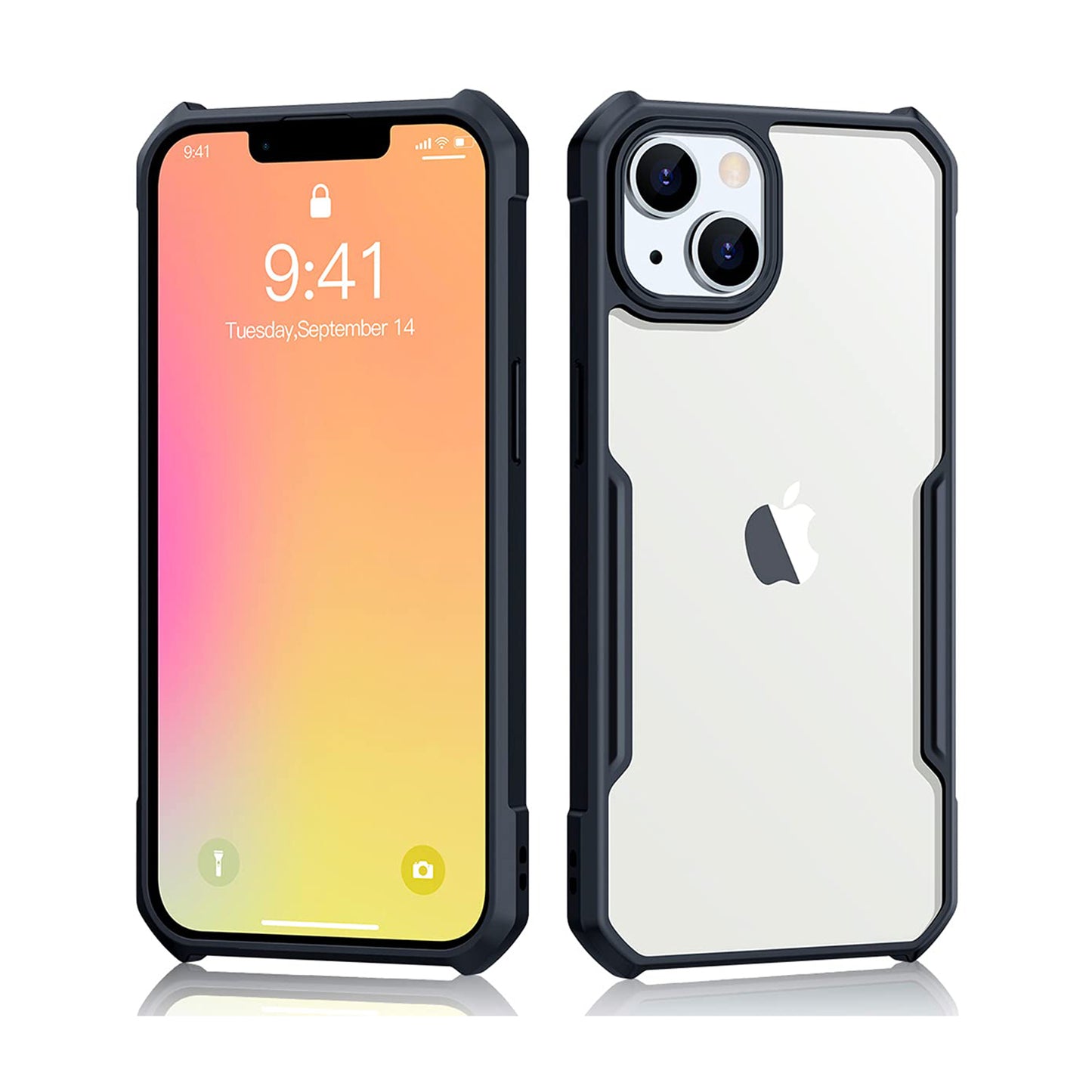 ALY Soft Silicone TPU Strong bumper case for apple iPhone 13