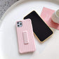 New Stand Stipe RGB Hard Perfect Grip Suitcase type Back Cover Phone Case for apple iPhone