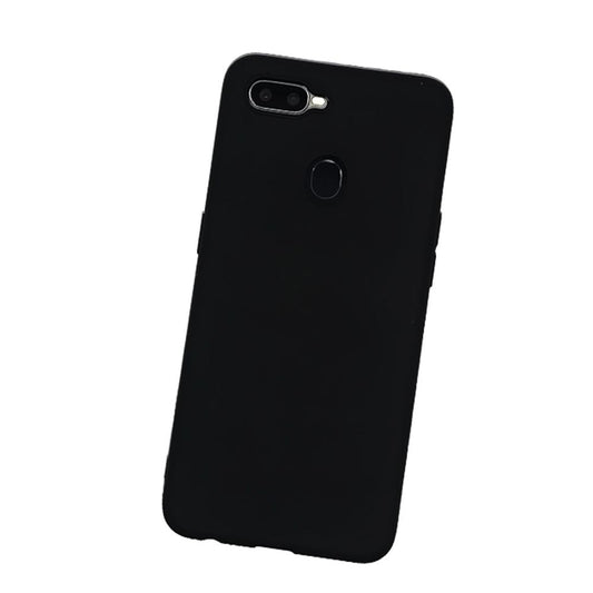 OPPO F9 Silicone back Cover Slim Magic TPU Case Black