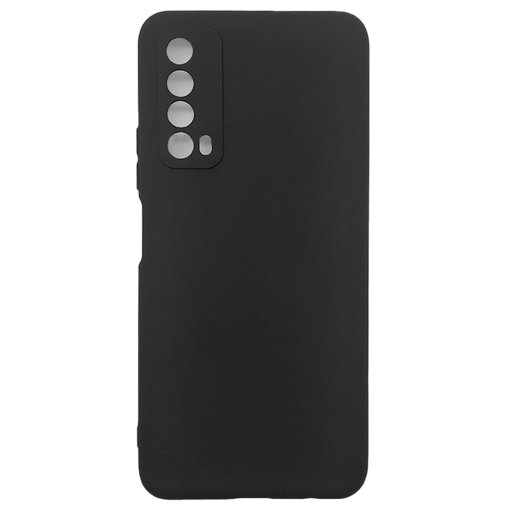 Huawei Y7A Silicone back Cover Slim Magic TPU Case Black