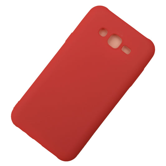 Samsung J7 Silicone back Cover Slim Magic TPU Case Red