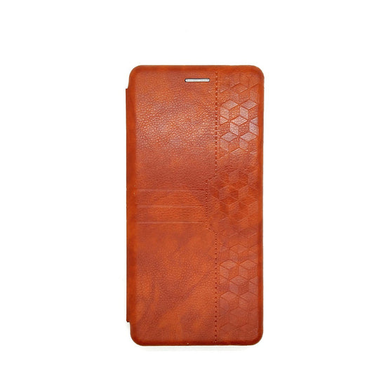 Huawei Y6p Leather Pouch Case Premium Leather texture full cover