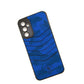 Samsung A14 POLO clothe texture case velvet Back Cover Blue