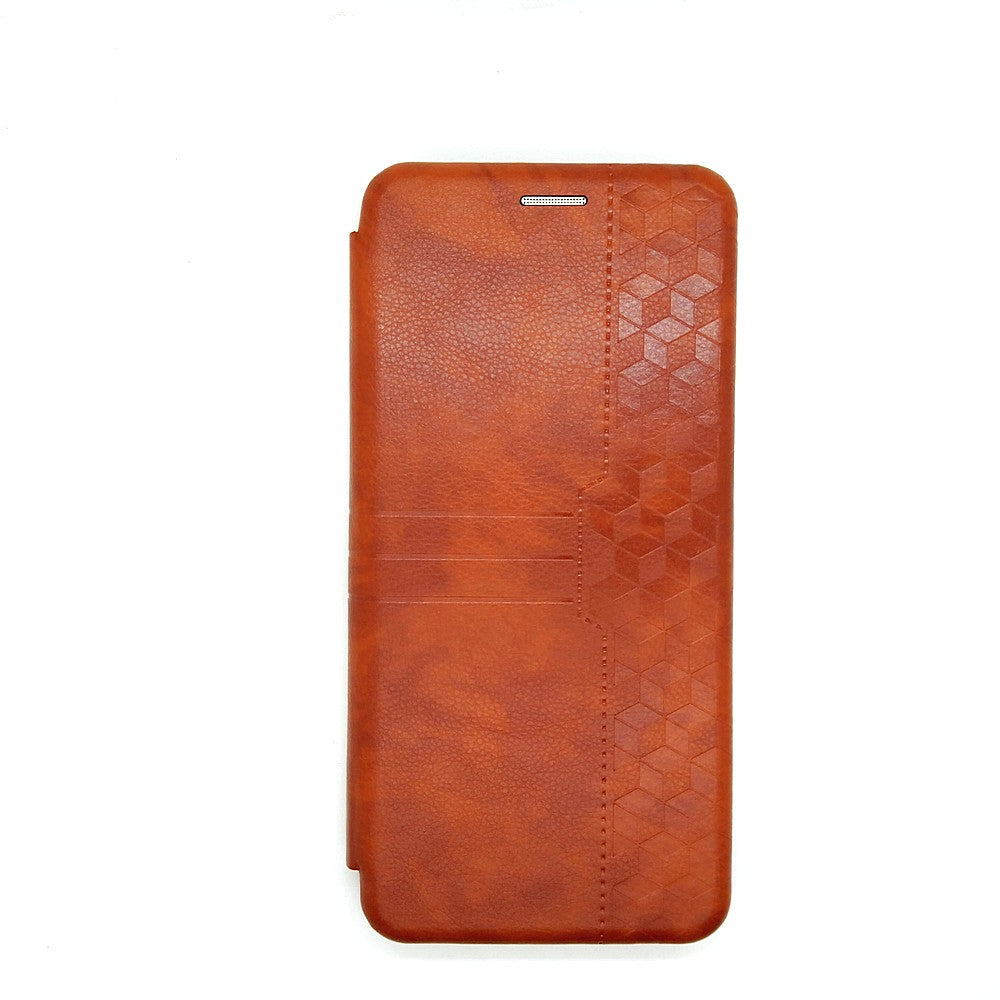 Samsung A12 Leather Pouch Case Premium Leather texture full cover