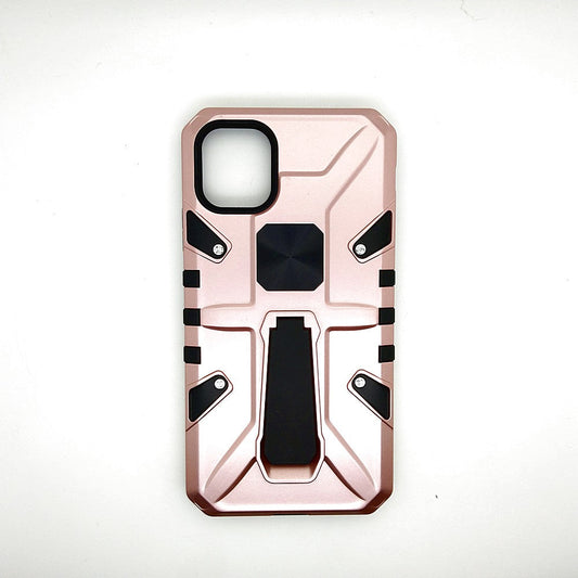 iPhone 11 Shockproof Armour Magnet Car holder Military Grade Case Rose