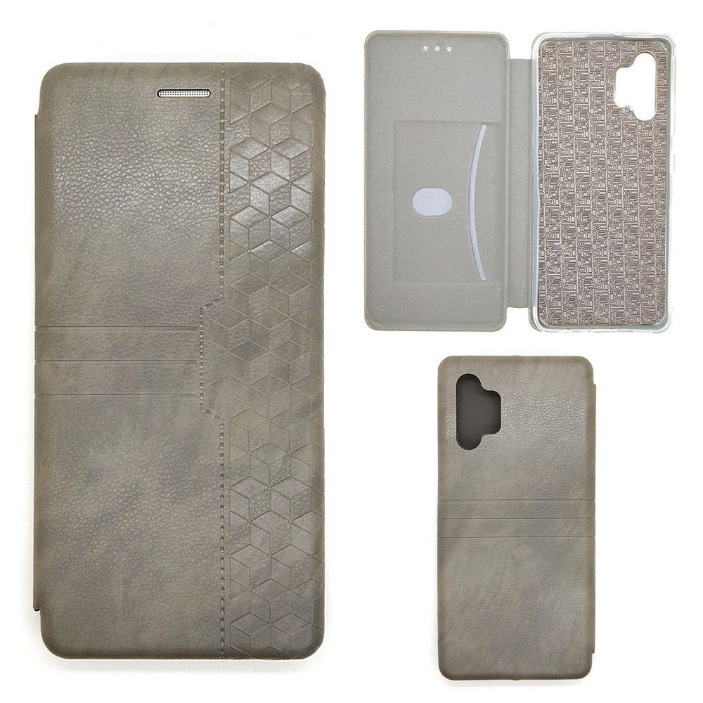 Samsung A32 Leather Pouch Case Premium Leather texture full cover