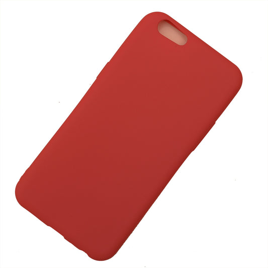 OPPO A57 Silicone back Cover Slim Magic TPU Case Red