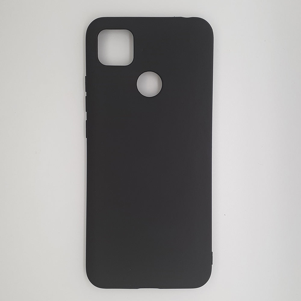 Redmi 9C Silicone back Cover Slim Magic TPU Case Black