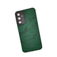 Samsung A15 POLO clothe texture case velvet Back Cover Green