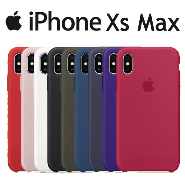 apple Liquid Silicone Back Cover for Xs Max