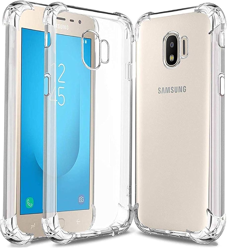 AntiShock Clear Back Cover Soft Silicone TPU Bumper case for Samsung J2 Pro 2018