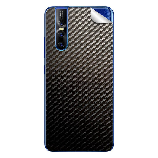 Vivo V15 carbon Back Clear Skin Sticker