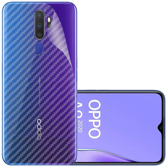 OPPO A9 2020 carbon Back Clear Skin Sticker