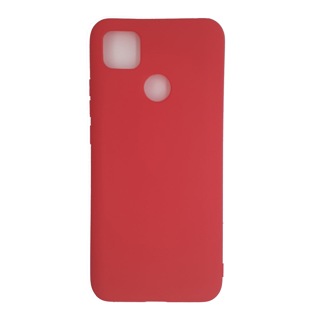 Redmi 9C Silicone back Cover Slim Magic TPU Case Red