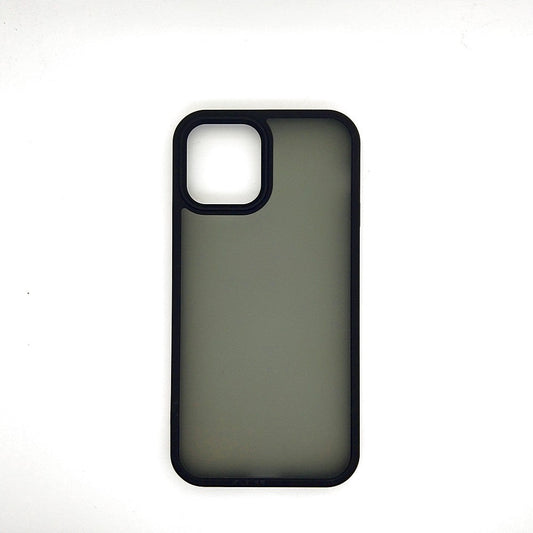 iPhone 12 Luxury Matte Slim Shockproof iPhone Case Black