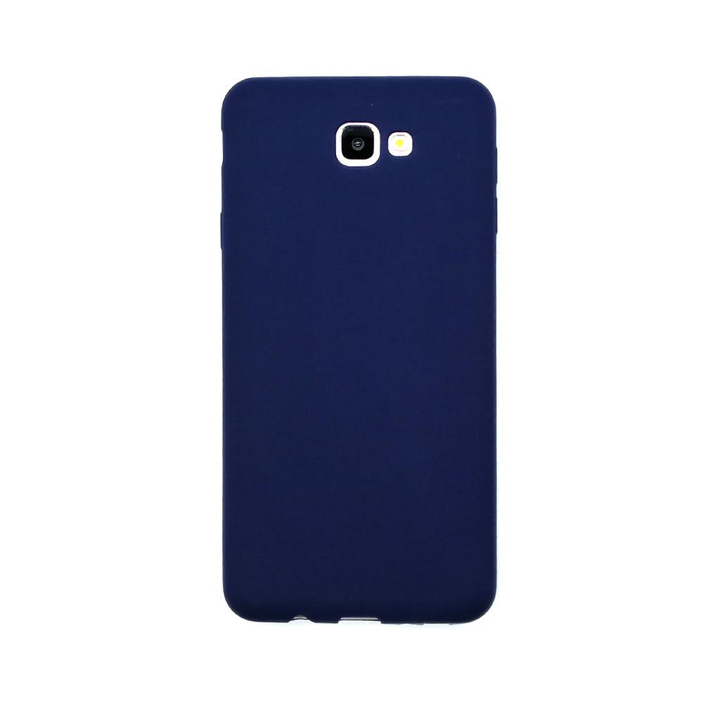 Samsung J7 Prime Silicone back Cover Slim Magic TPU Case Blue