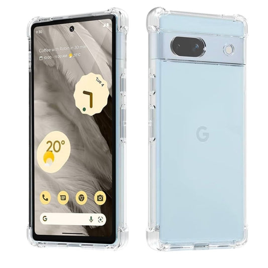 Clear AntiShock Clear Back Cover Soft Silicone TPU Bumper case