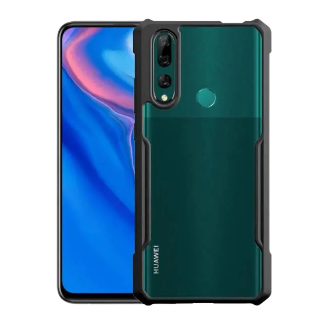 Huawei Y9 Prime case Matte Black Back Cover Soft Silicone TPU Bumper case