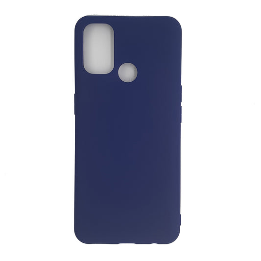 OPPO A53 Silicone back Cover Slim Magic TPU Case Blue