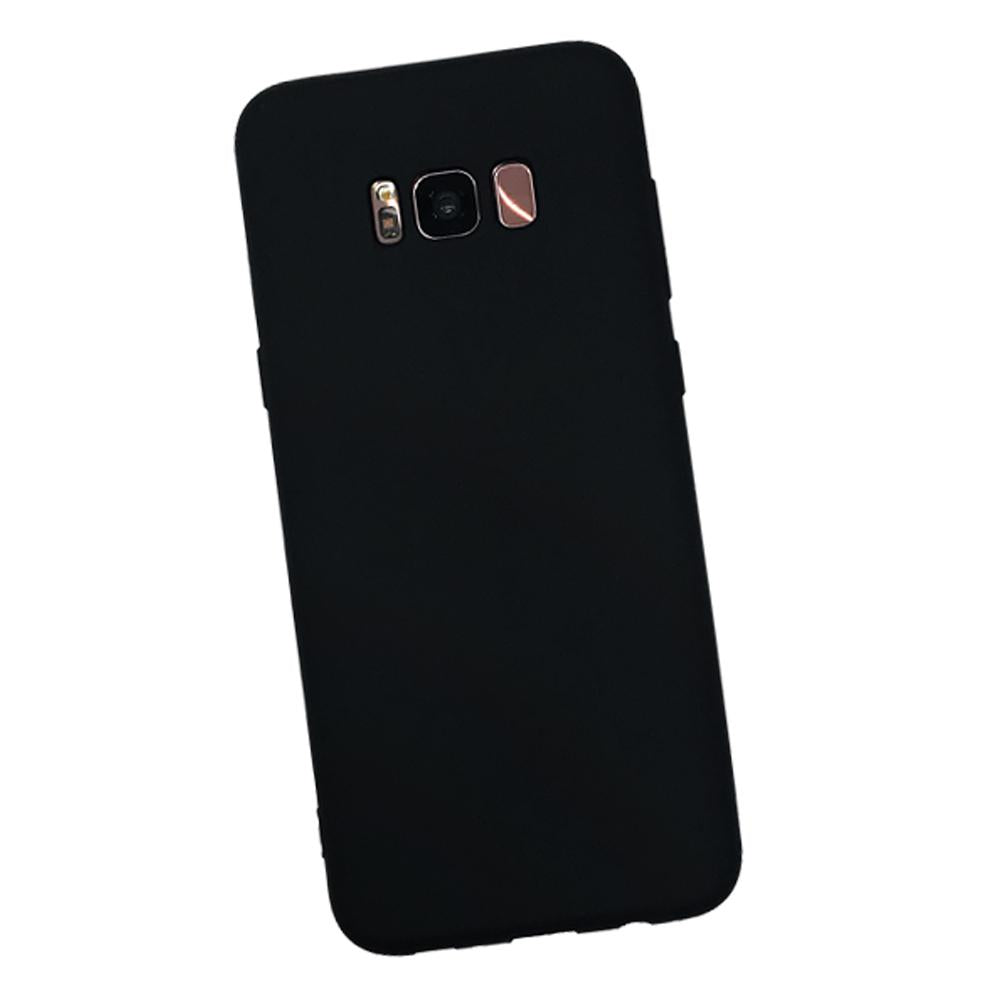 Samsung S8 Plus Silicone back Cover Slim Magic TPU Case Black