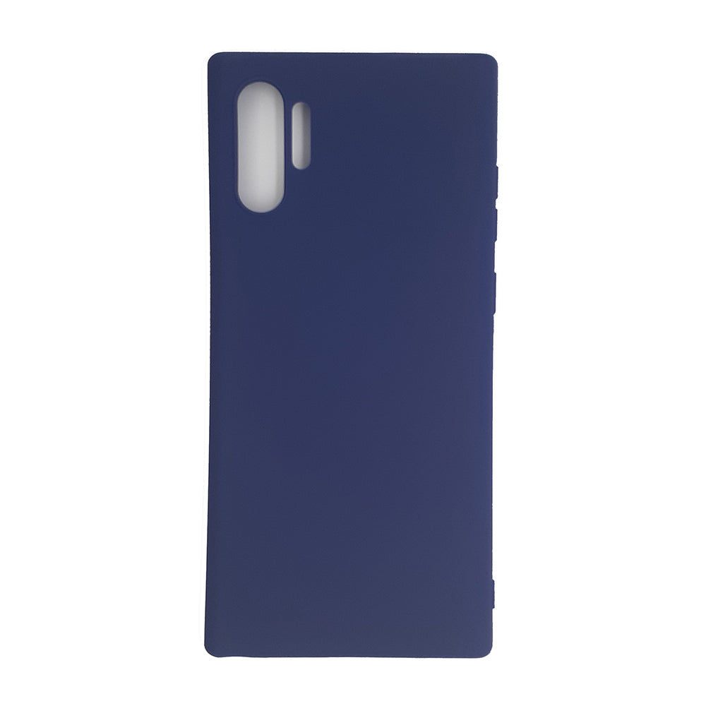 Samsung Note 10 Plus Silicone back Cover Slim Magic TPU Case Blue