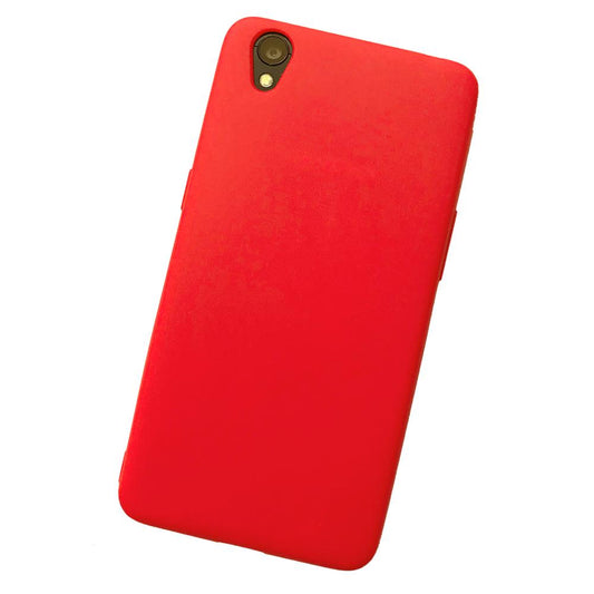 OPPO A37 Silicone back Cover Slim Magic TPU Case Red