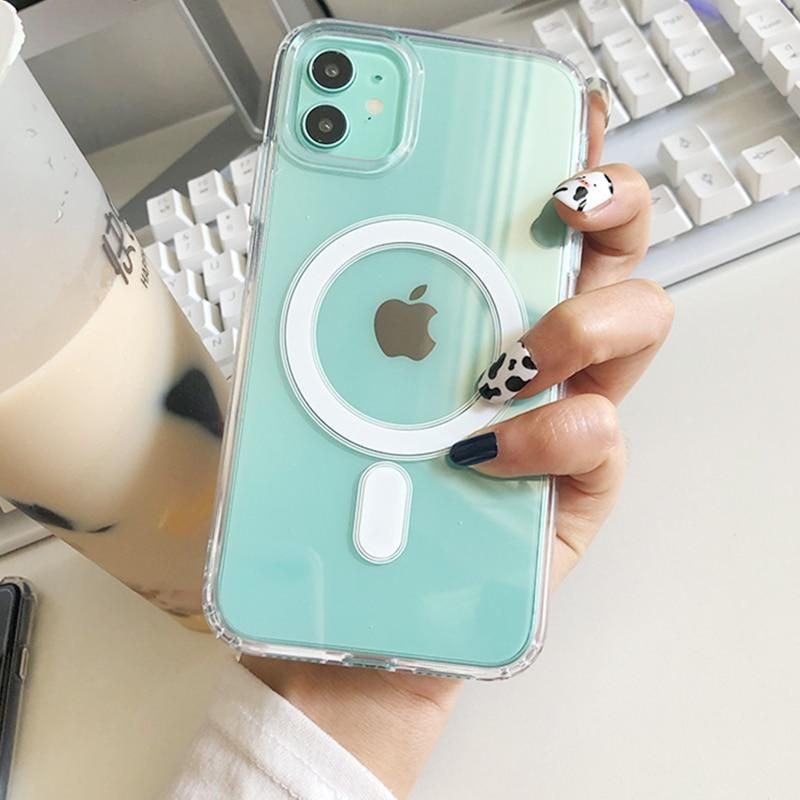 Magsafe Case clear shockproof back cover for apple iPhone