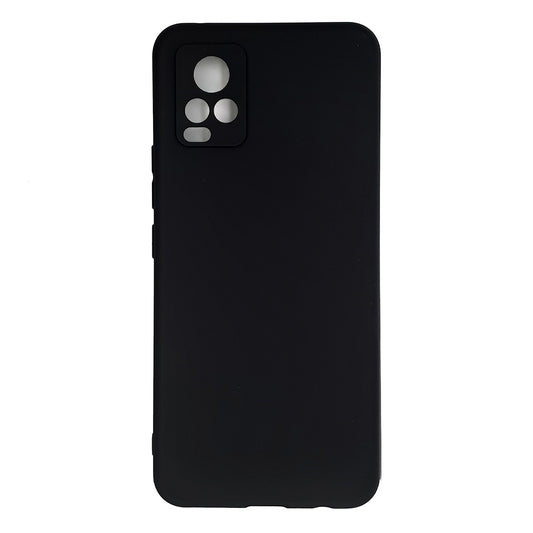 Vivo V20 Silicone back Cover Slim Magic TPU Case Black