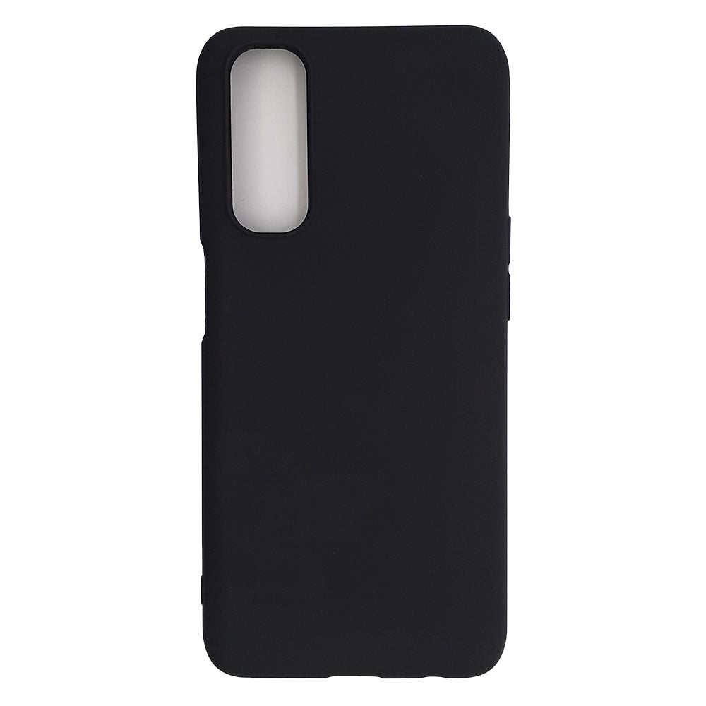 Realme 7 Silicone back Cover Slim Magic TPU Case Black