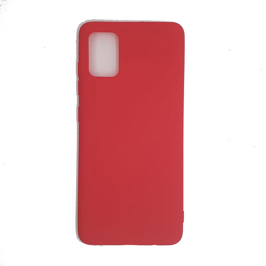 Samsung A51 Silicone back Cover Slim Magic TPU Case Red