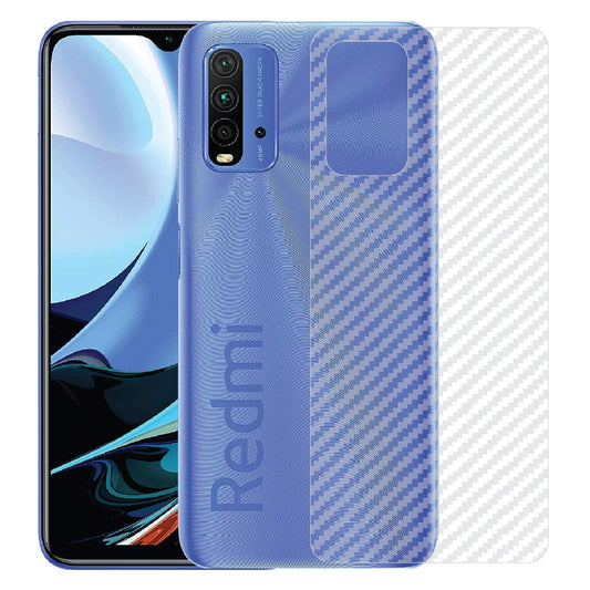 Redmi 9T carbon Back Clear Skin Sticker