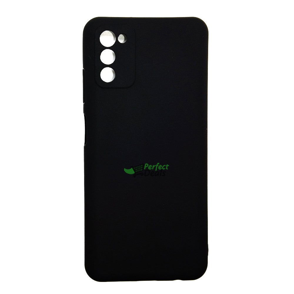Samsung A03s Silicone back Cover Slim Magic TPU Case Black