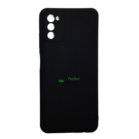 Samsung A03s Silicone back Cover Slim Magic TPU Case Black