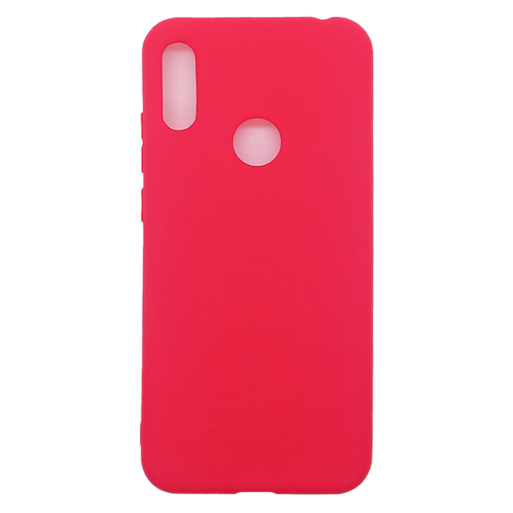 Huawei Y6 Pro 2019 Silicone back Cover Slim Magic TPU Case Red